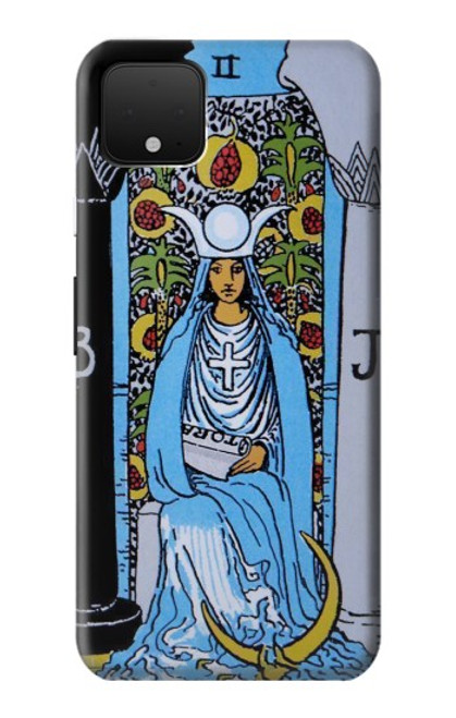 S2764 Papesse carte de tarot Etui Coque Housse pour Google Pixel 4