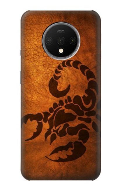 S0683 Scorpion Tattoo Etui Coque Housse pour OnePlus 7T