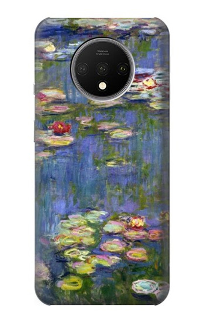 S0997 Claude Monet Water Lilies Etui Coque Housse pour OnePlus 7T
