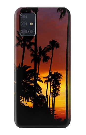 S2563 Californie lever du soleil Etui Coque Housse pour Samsung Galaxy A51