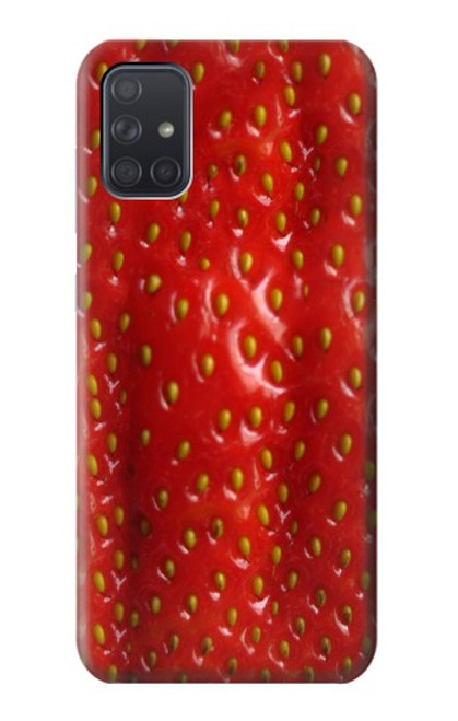 S2225 fraise Etui Coque Housse pour Samsung Galaxy A71