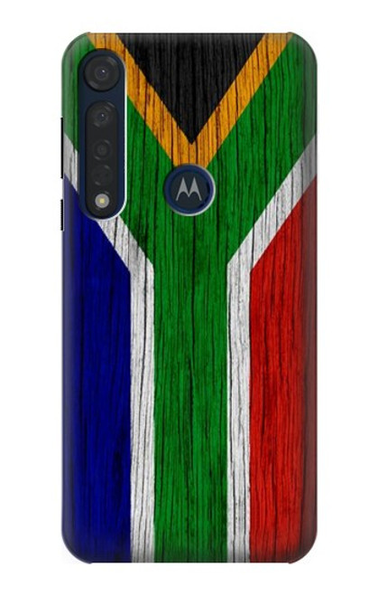 S3464 Afrique du Sud Drapeau Etui Coque Housse pour Motorola Moto G8 Plus