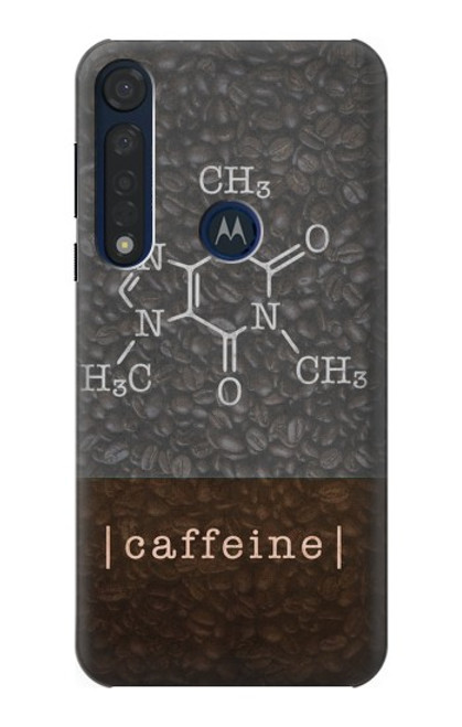 S3475 La caféine moléculaire Etui Coque Housse pour Motorola Moto G8 Plus
