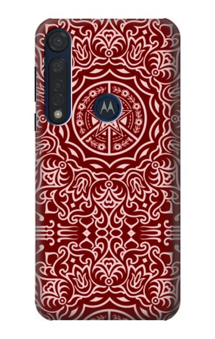 S3556 Motif yen Etui Coque Housse pour Motorola Moto G8 Plus