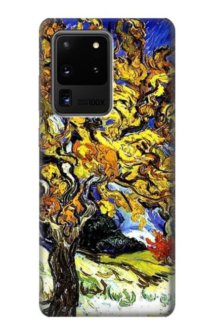 S0902 Mûrier Van Gogh Etui Coque Housse pour Samsung Galaxy S20 Ultra