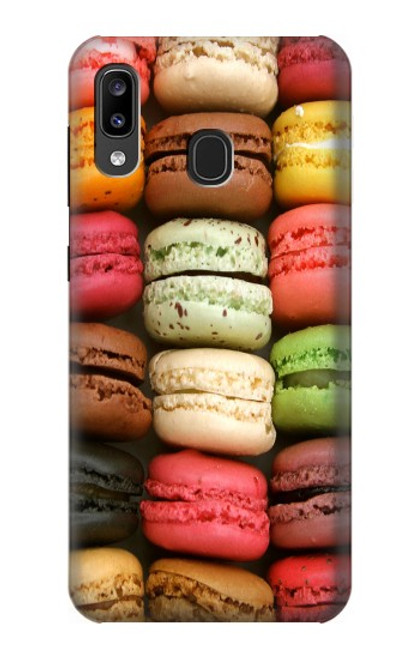 S0080 macarons Etui Coque Housse pour Samsung Galaxy A20, Galaxy A30