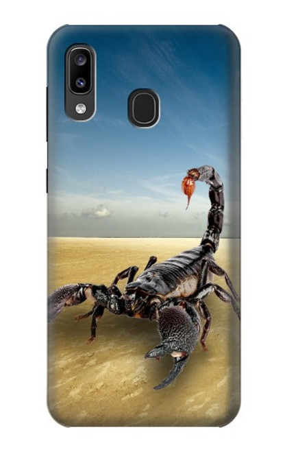 S0150 Scorpion du désert Etui Coque Housse pour Samsung Galaxy A20, Galaxy A30