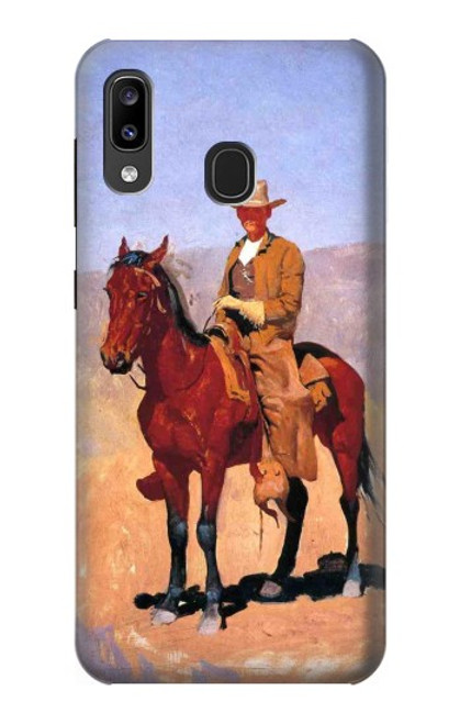 S0772 Cowboy occidental Etui Coque Housse pour Samsung Galaxy A20, Galaxy A30