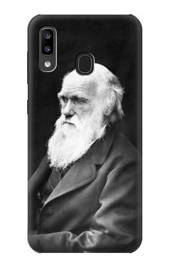 S1610 Charles Darwin Etui Coque Housse pour Samsung Galaxy A20, Galaxy A30