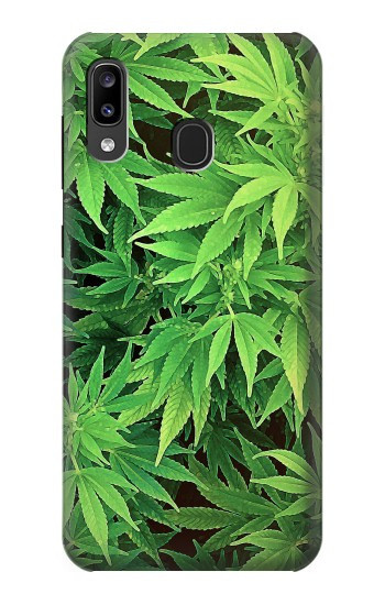 S1656 Plante Etui Coque Housse pour Samsung Galaxy A20, Galaxy A30