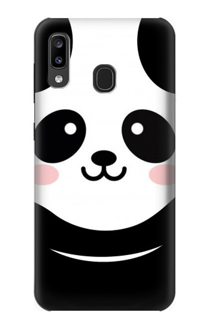 S2662 Panda mignon Dessin animé Etui Coque Housse pour Samsung Galaxy A20, Galaxy A30