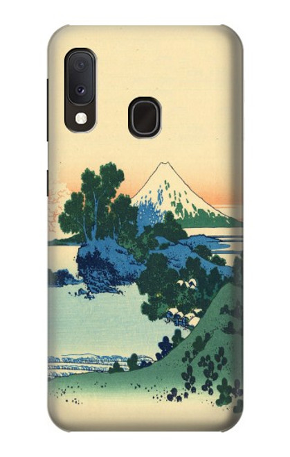 S2075 Katsushika Hokusai Le Inume Pass Kai Etui Coque Housse pour Samsung Galaxy A20e