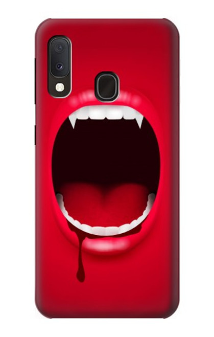 S2103 vampire bouche Etui Coque Housse pour Samsung Galaxy A20e