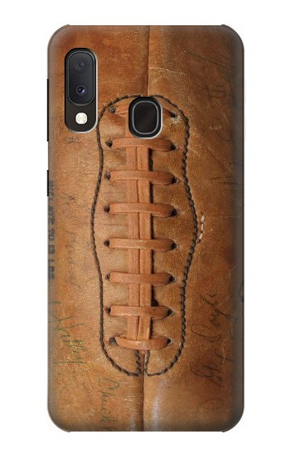 S2554 Vieux millésimé balle Etui Coque Housse pour Samsung Galaxy A20e