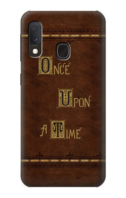 S2643 Il était une fois Livre Etui Coque Housse pour Samsung Galaxy A20e