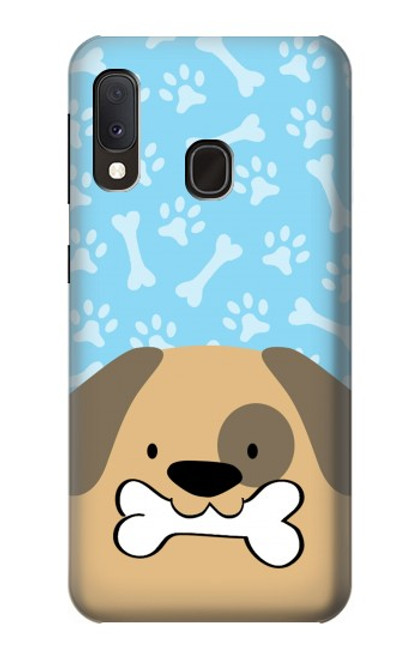 S2669 Mignon os chien pattes Dessin animé Etui Coque Housse pour Samsung Galaxy A20e