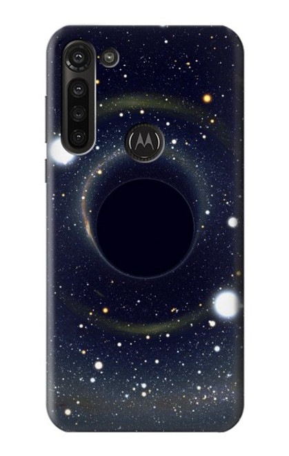 S3617 Noir trou Etui Coque Housse pour Motorola Moto G8 Power