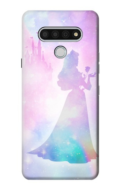 S2992 Princesse Pastel Silhouette Etui Coque Housse pour LG Stylo 6