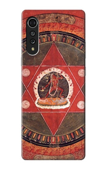 S2464 Mandala de la tradition tibétaine Naropa Etui Coque Housse pour LG Velvet