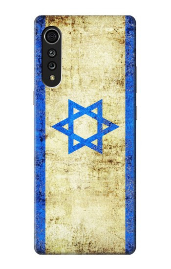 S2614 Israël Vieux Drapeau Etui Coque Housse pour LG Velvet