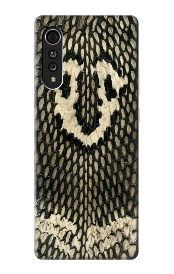 S2711 King Cobra Serpent Imprimé graphique Peau Etui Coque Housse pour LG Velvet