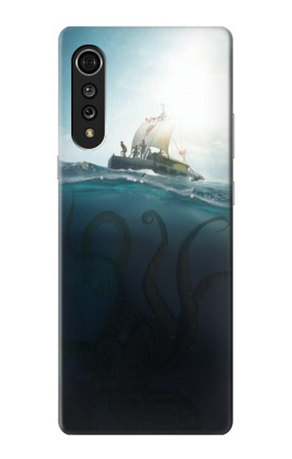 S3540 géant Poulpe Etui Coque Housse pour LG Velvet