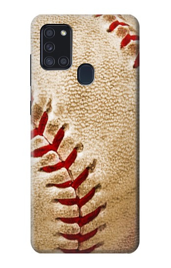 S0064 Base-ball Etui Coque Housse pour Samsung Galaxy A21s