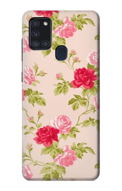 S3037 Jolie Flora Rose Cottage Etui Coque Housse pour Samsung Galaxy A21s S3037 Jolie Flora Rose Cottage Etui Coque Housse pour Samsung Galaxy A21s