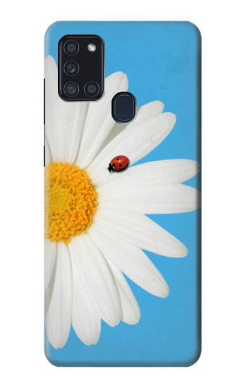 S3043 Coccinelle Daisy millésimé Etui Coque Housse pour Samsung Galaxy A21s