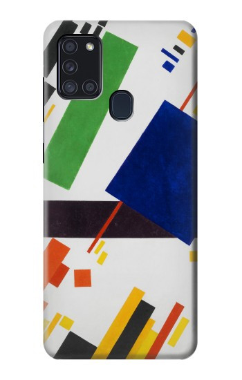 S3343 Kazimir Malevitch Composition suprématiste Etui Coque Housse pour Samsung Galaxy A21s