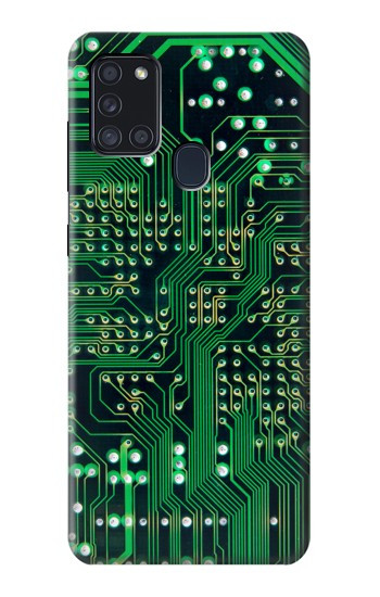 S3392 Electronique Circuit de carte graphique Etui Coque Housse pour Samsung Galaxy A21s