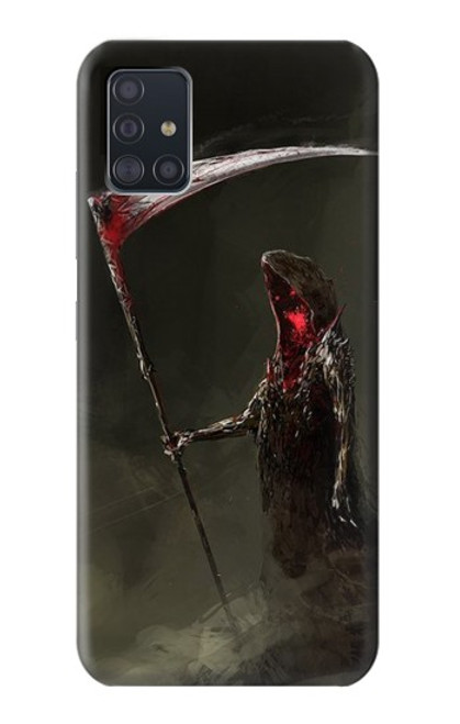 S1319 Mort Scythe Faucheuse Etui Coque Housse pour Samsung Galaxy A51 5G