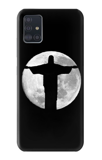 S2511 Jésus-Christ Statue Rio de Janeiro Etui Coque Housse pour Samsung Galaxy A51 5G