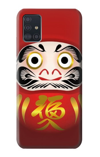 S2839 Japon Daruma Poupée Etui Coque Housse pour Samsung Galaxy A51 5G