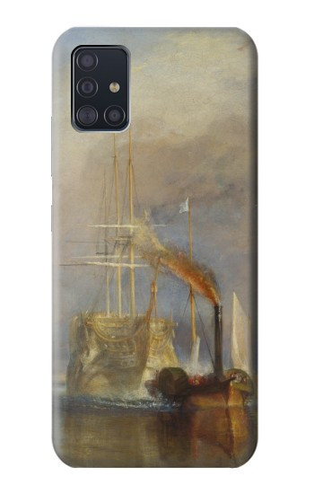 S3338 J. M. W. Turner Le Téméraire Etui Coque Housse pour Samsung Galaxy A51 5G