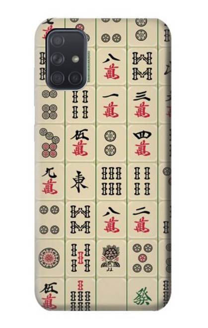 S0802 Mahjong Etui Coque Housse pour Samsung Galaxy A71 5G