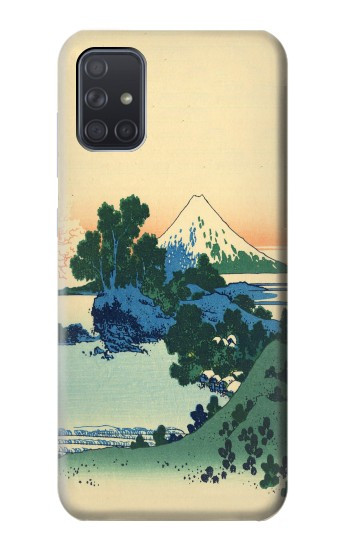 S2075 Katsushika Hokusai Le Inume Pass Kai Etui Coque Housse pour Samsung Galaxy A71 5G