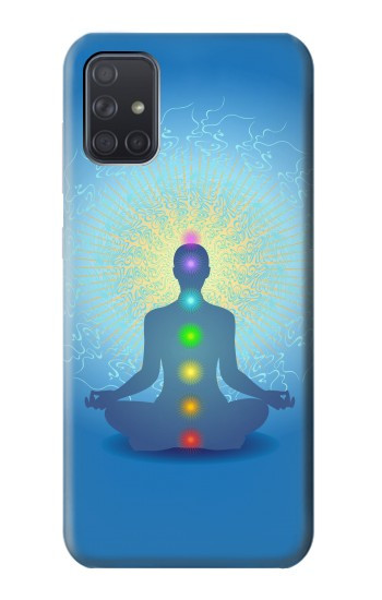 S2295 Bhuddha Aura Chakra Équilibrage guérison Etui Coque Housse pour Samsung Galaxy A71 5G