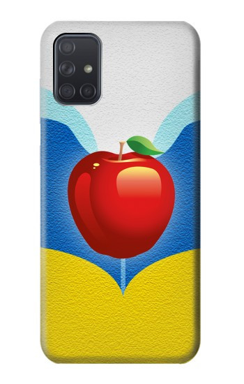 S2687 Blanche-Neige Poisoned d'Apple Etui Coque Housse pour Samsung Galaxy A71 5G