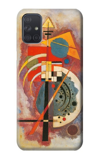 S3337 Wassily Kandinsky Hommage a Grohmann Etui Coque Housse pour Samsung Galaxy A71 5G