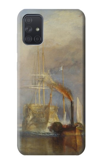 S3338 J. M. W. Turner Le Téméraire Etui Coque Housse pour Samsung Galaxy A71 5G