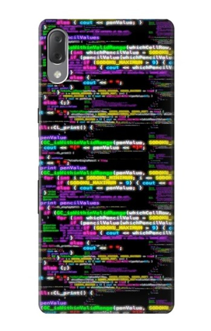 S3420 codage Programmeur Etui Coque Housse pour Sony Xperia L3