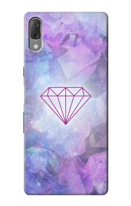 S3455 diamant Etui Coque Housse pour Sony Xperia L3