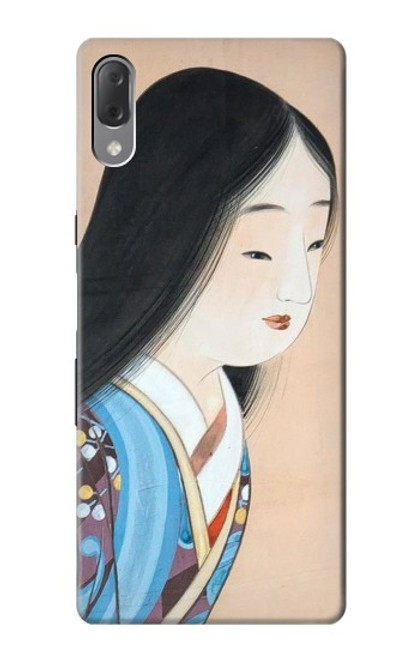 S3483 Japon Beauté Kimono Etui Coque Housse pour Sony Xperia L3