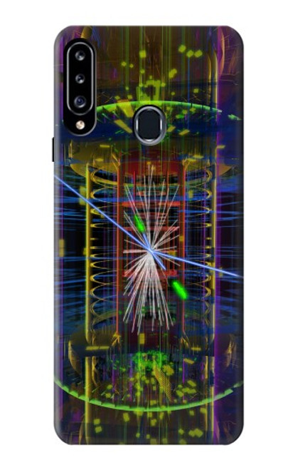 S3545 Collision de particules Quantiques Etui Coque Housse pour Samsung Galaxy A20s