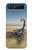 S0150 Scorpion du désert Etui Coque Housse pour Samsung Galaxy Z Flip 5G