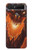 S0414 Dragon de feu Etui Coque Housse pour Samsung Galaxy Z Flip 5G