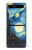 S0582 Van Gogh Starry Nights Etui Coque Housse pour Samsung Galaxy Z Flip 5G