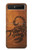 S0683 Scorpion Tatouage Etui Coque Housse pour Samsung Galaxy Z Flip 5G