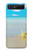 S0911 Détendez-vous à la plage Etui Coque Housse pour Samsung Galaxy Z Flip 5G